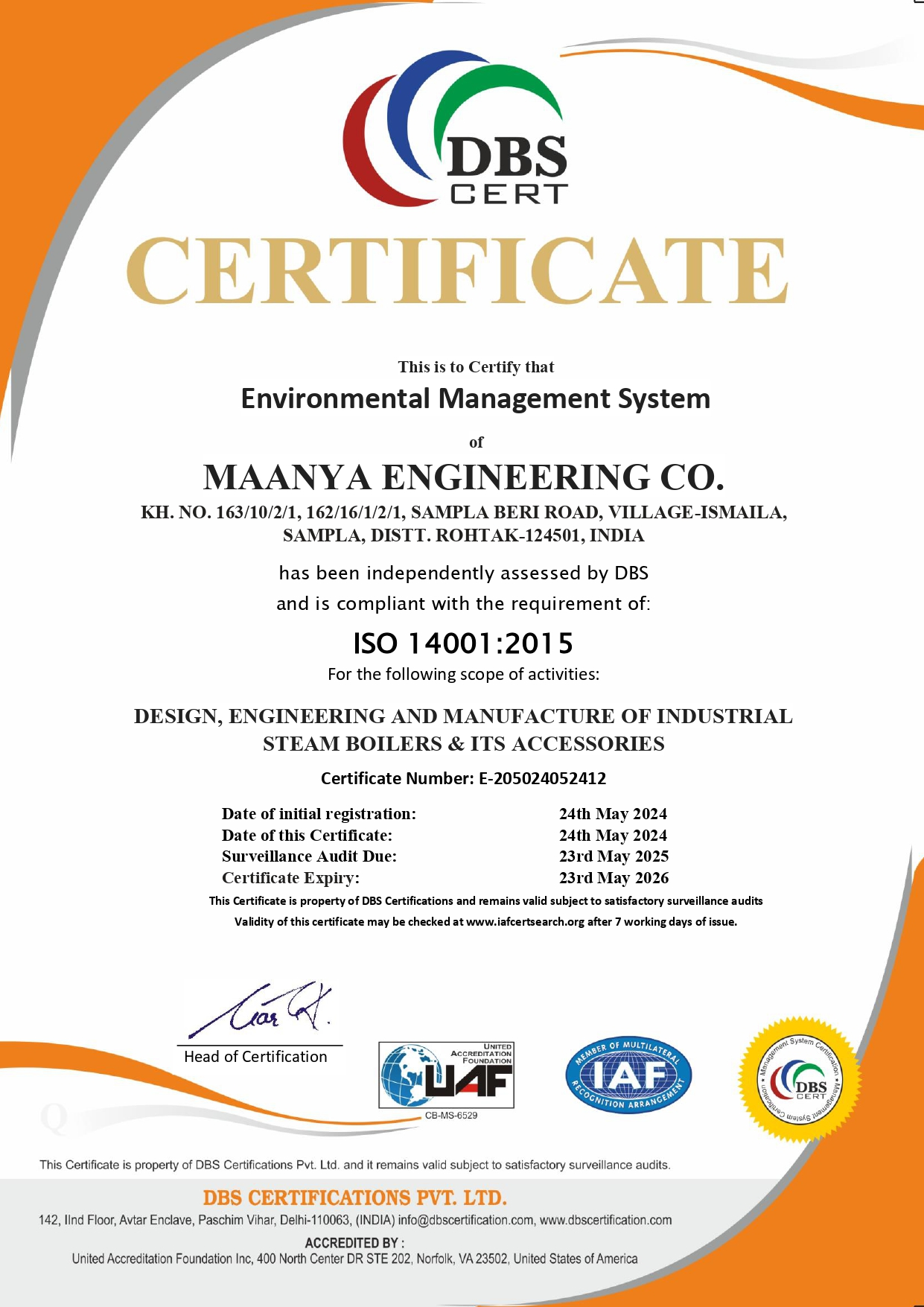 Enviromental Management System